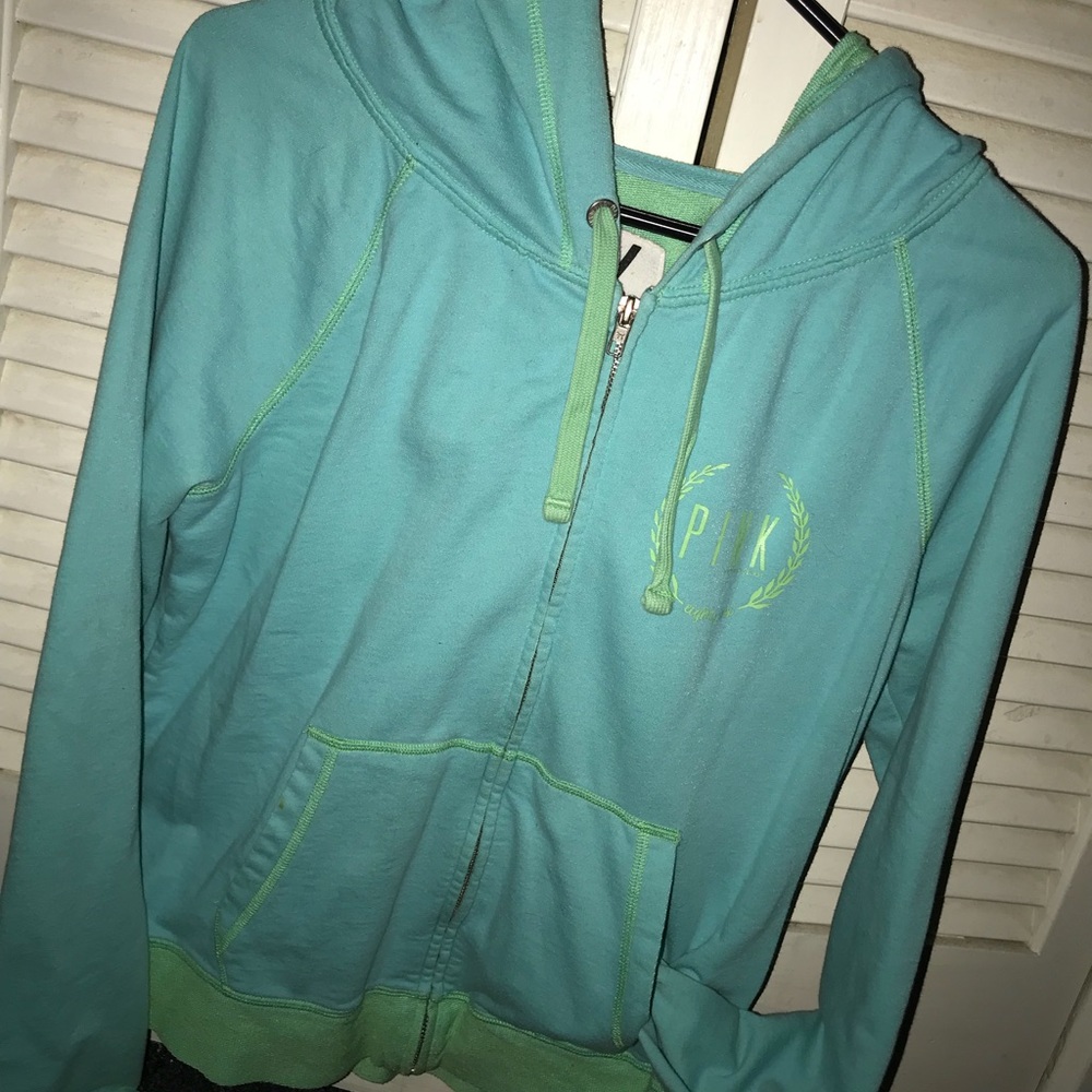PINK zip up hoodie